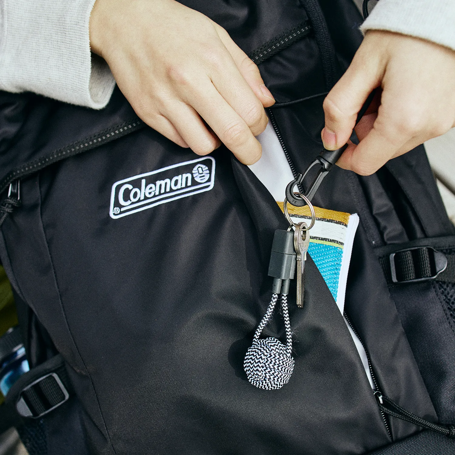 ウォーカー33新モデルフロントポケットキーフック写真