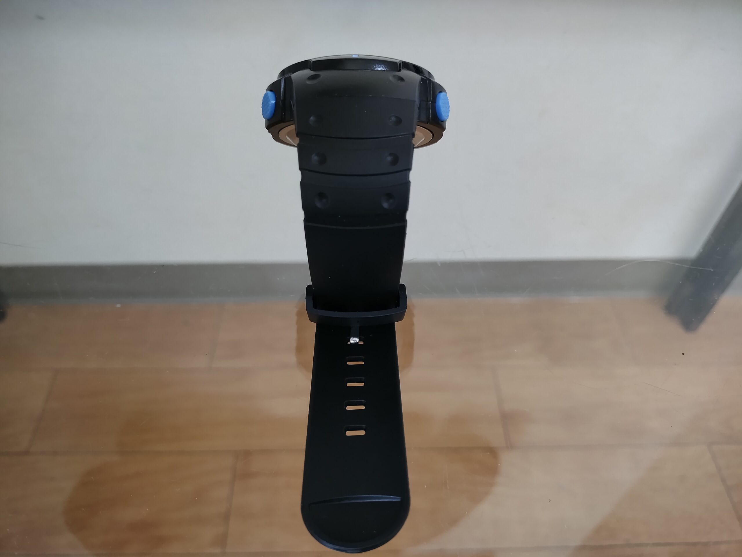 クレファー（CREPHA）のデジタル腕時計（TS-D153-BL）のベルトの写真1